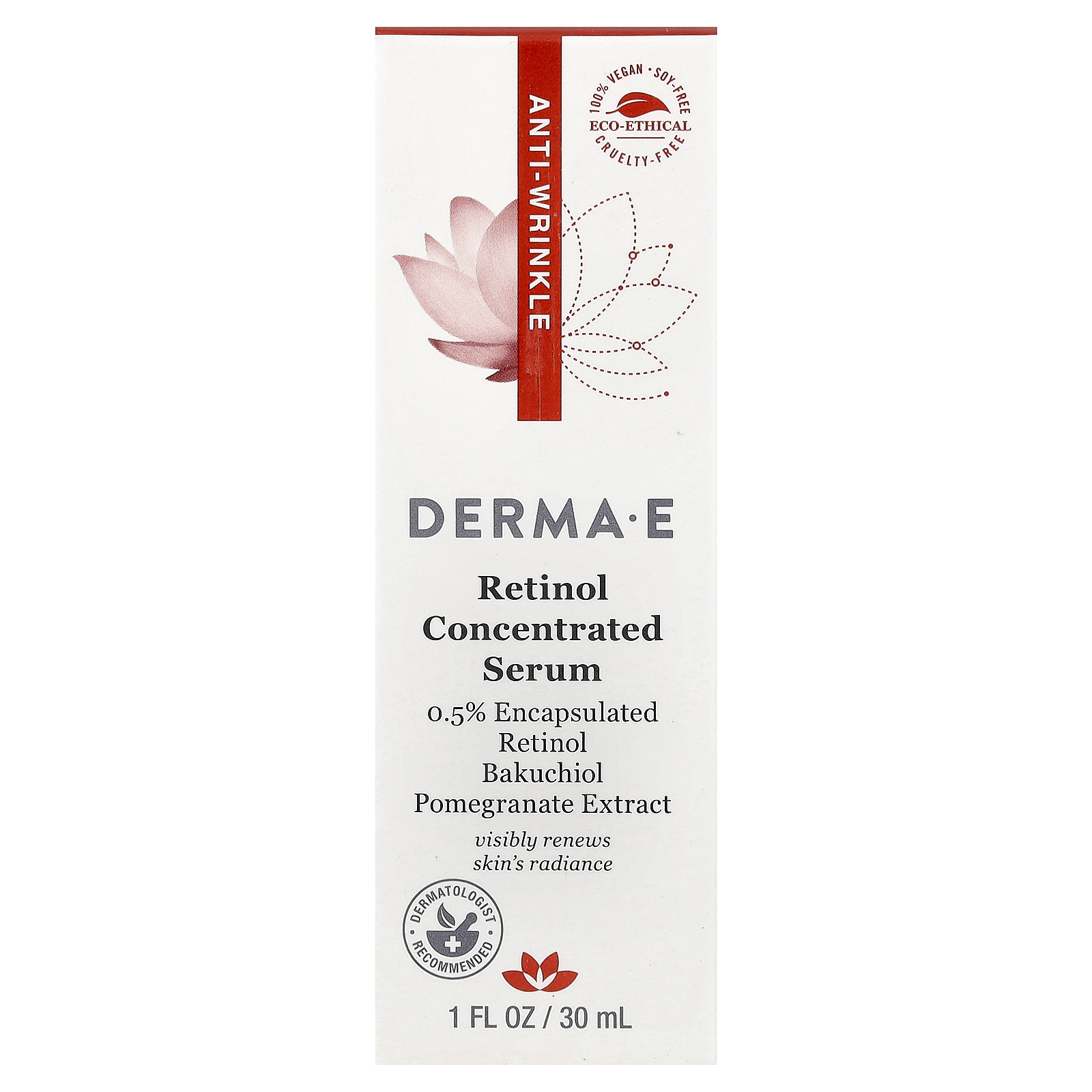 Anti-Wrinkle, Retinol Concentrated Serum, 1 fl oz (30 ml) - Picture 2 of 3