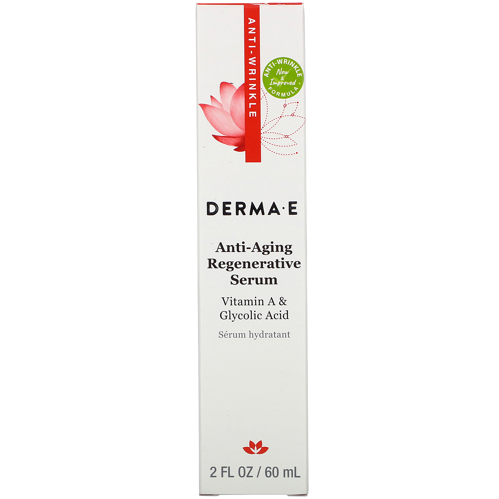Derma E, AntiWrinkle Regenerative Serum, 2 fl oz (60 ml) iHerb