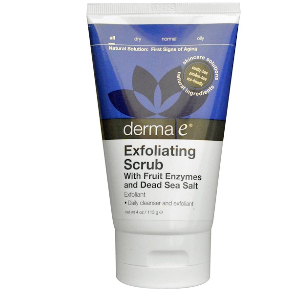 derma e exfoliating cleanser