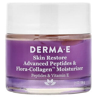 DERMA E, Humectante Advanced Peptides & Flora-Collagen™, 56 g (2 oz)