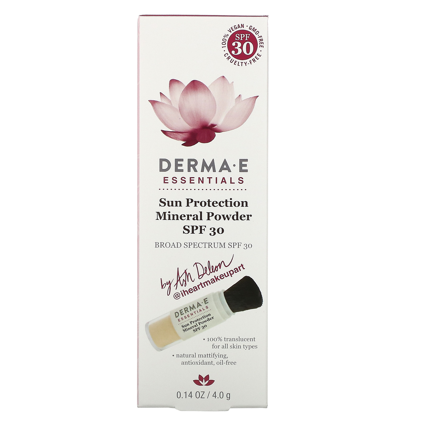 derma e powder sunscreen