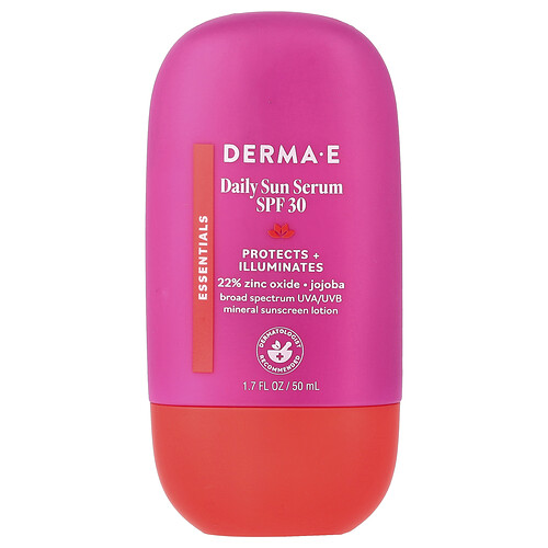 Derma E Essentials, Daily Sun Serum, SPF 30, 1.7 fl oz (50 ml)