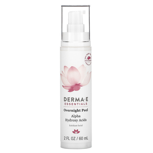 Derma E, Ночной пилинг, скраб для лица, 60 мл