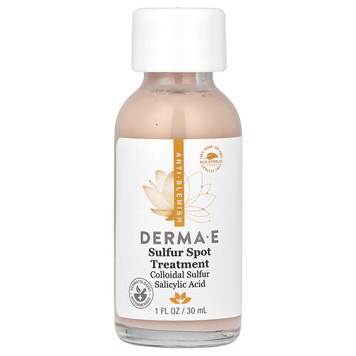 Derma E Sulfur Spot Treatment, 1 fl oz (30 ml)