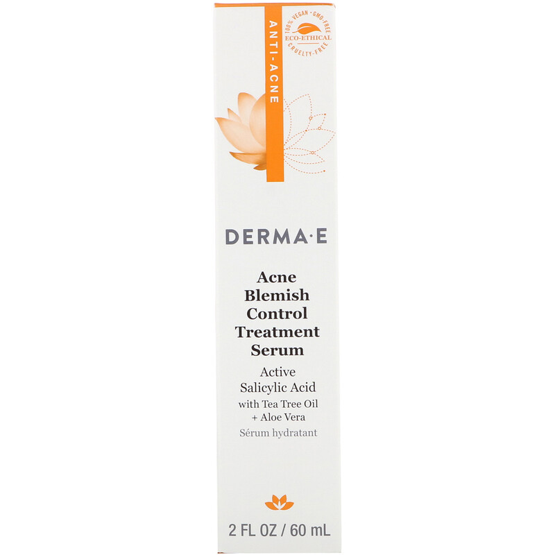 Derma E, Acne Blemish Control Treatment Serum, 2 fl oz (60 ml) - iHerb