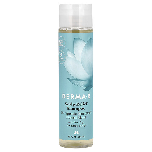 Derma E Scalp Relief Shampoo, 10 fl oz (296 ml)
