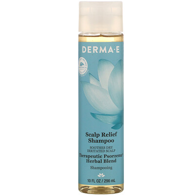 Derma E Scalp Relief Shampoo, шампунь для ухода за кожей головы, 296 мл (10 жидк. унций)  - Купить