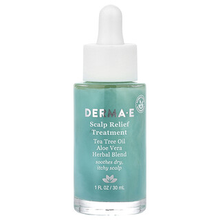 DERMA E, Tratamiento de alivio del cuero cabelludo, 30 ml (1 oz. líq.)