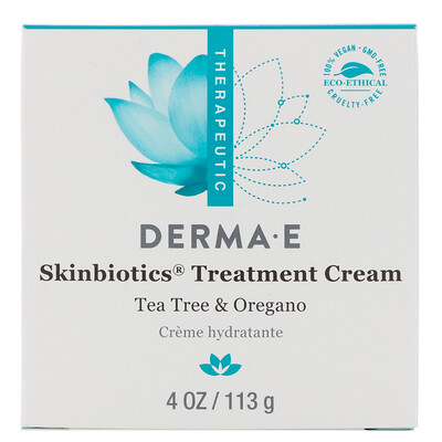 Derma E Skinbiotics Rescue Cream, 4 oz (113 g)