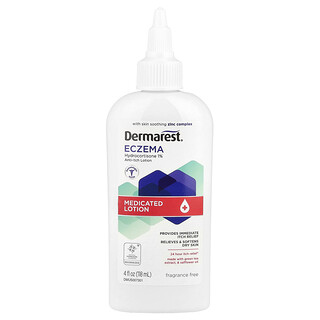 Dermarest, Ekzema, Losyen Ubat, Bebas Pewangi, 4 fl oz (118 ml)