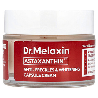 Dr.Melaxin, AstaxanthinRX, Crema in capsule anti-lentiggini e sbiancante, 50 g