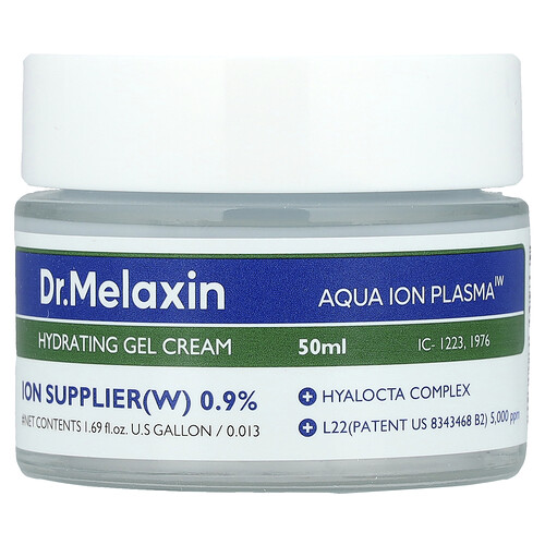 Dr.melaxin Aqua Ion Plasma Hydrating Gel Cream, 1.69 fl oz (50 ml)
