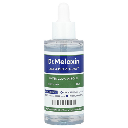 Dr.Melaxin, Aqua Ion Plasma, Water Glow Ampoule, leuchtende Ampulle mit Wasser, 50 ml (1,69 fl. oz.)