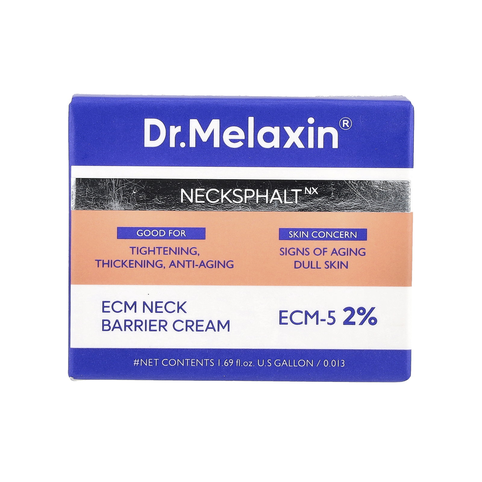 未使用Dr.Melaxin ネックスファルトバリアクリーム1箱 & アンプル2箱 ネックスファルト、ECM（細胞外基質）ネックバリアクリーム、50ml