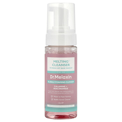 Dr.Melaxin, Agente de limpieza fundente, Espuma de limpieza con burbujas, Todo tipo de piel, 150 ml (5,07 oz. líq.)