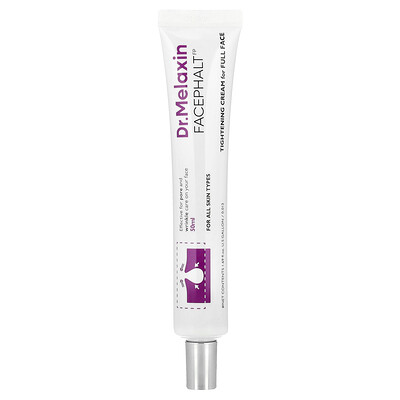 Dr.Melaxin, Facephalt, Crema tensora para rostro completo, Para todo tipo de piel, 50 ml (1,69 oz. líq.)