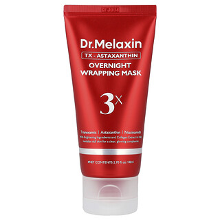 Dr.Melaxin, Mascarilla envolvente para la noche con TX-astaxantina, 80 ml (2,7 oz. líq.)