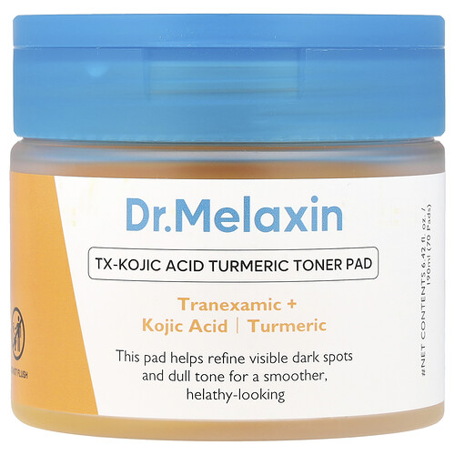 Dr.melaxin TX-Kojic Acid Turmeric Toner Pad, 70 Pads