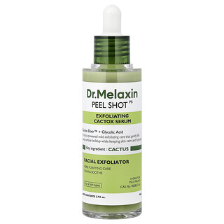 Dr.Melaxin, Peel Shot, Sérum exfoliante con cactox, Para todo tipo de piel, 80 ml (2,7 oz. líq.)