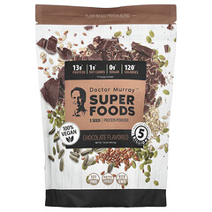 Super Foods, протеїновий порошок із 3 видів насіння, гарбуз, льон і соняшник, шоколад, 453,5 г (16 унцій)