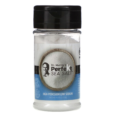 Dr. Murray's PerfeKt Sea Salt, Low Sodium, 4 oz (113.4 g)