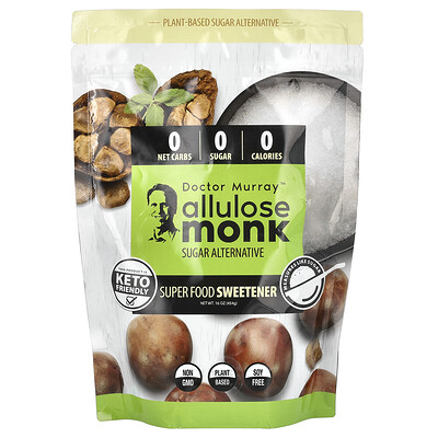 Product Image for Dr. Murray's, Allulose Monk, Sugar Alternative, 16 oz (454 g)