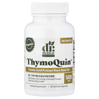 Dr. Murray's, ThymoQuin®，500 毫克，60 粒軟膠囊