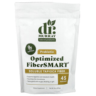 Dr. Murray's, 益生元，優化 FiberSMART® 可溶性木薯纖維，16 盎司（454 克）