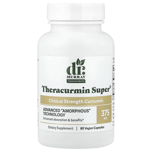 Dr. Murray's Theracurmin Super®, Clinical Strength Curcumin, 60 Vegan Capsules
