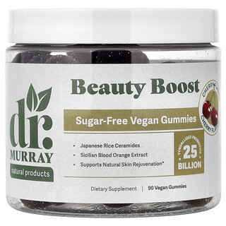 Dr. Murray's, Beauty Boost Gummies, Fruchtgummis für den Beauty-Boost, Kirsche, 90 vegane Fruchtgummis