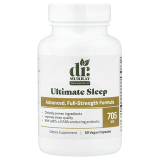 Dr. Murray's, 高级睡眠支持，60 粒全素胶囊