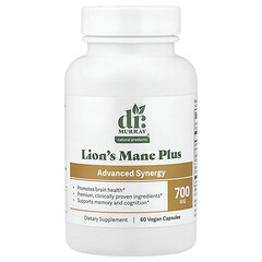 Lion's Mane Plus, 60 веганських капсул