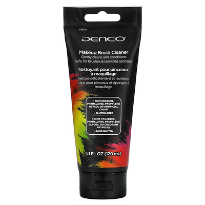 Denco Средство для очистки кистей для макияжа, 120 мл (4,1 жидк. унции)