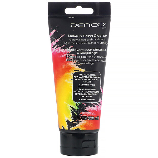 Denco, メイクアップブラシクリーナー、120 ml（4.1 fl oz）