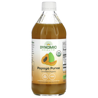 Dynamic Health, Papajapuree, 473 ml