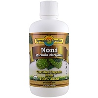 Organic Certified Noni, 100% Juice, 32 fl oz (946 ml) - изображение