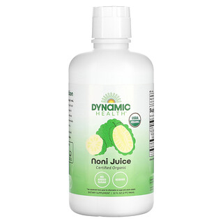Dynamic Health, сертифицированный органический сок нони, 946 мл (32 жидк. унции)