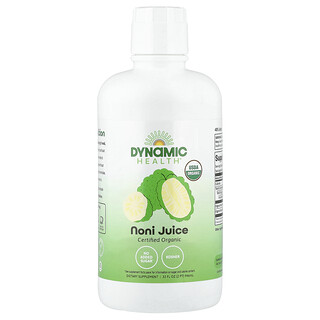 Dynamic Health, Zumo de noni orgánico certificado, 946 ml (32 oz. líq.)
