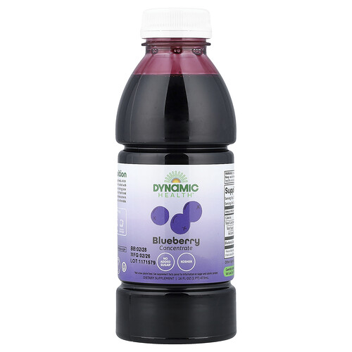 Dynamic Health, Heidelbeerkonzentrat, 473 ml (16 fl. oz.)