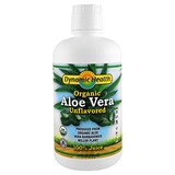 Отзывы о Dynamic Health  Laboratories, Organic Aloe Vera, 100% Juice, Unflavored, 32 fl oz (946 ml)