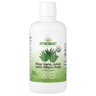 Dynamic Health, Aloe Vera Juice with Micro Pulp, 32 fl oz (946 ml)