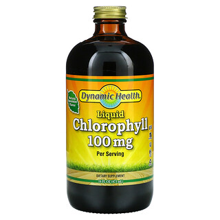 Dynamic Health  Laboratories, Liquid Chlorophyll, Natural Spearmint, 100 mg, 16 fl oz (473 ml)