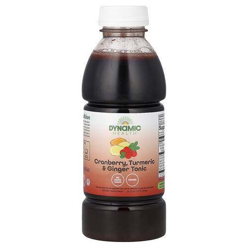 Dynamic Health, Cranberry, Turmeric & Ginger Tonic, 16 fl oz (473 ml)