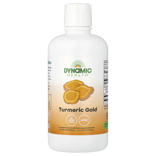 Dynamic Health, Cúrcuma dorada`` 946 ml (32 oz. Líq.)