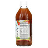 Dynamic Health  Laboratories‏, خل التفاح الخام مع أم الخل والعسل، 16 أونصة سائلة (473 مل).