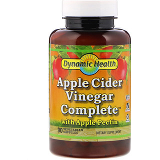Dynamic Health  Laboratories, Apple Cider Vinegar Complete, 90 Vegetarian Capsules
