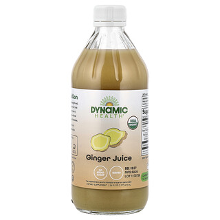 Dynamic Health, Ingefärajuice, 473 ml