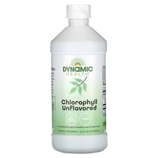 Dynamic Health, Clorofila, sin sabor`` 473 ml (16 oz. Líq.)