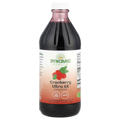 Product Image for Dynamic Health, Cranberry Ultra 6X Concentrate , 16 fl oz (473 ml)