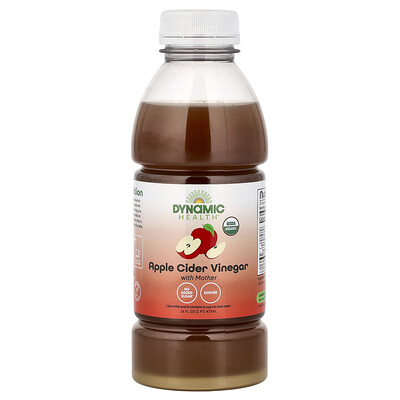 Dynamic Health, Vinagre de sidra de manzana con cultivo madre, 473 ml (16 oz. líq.)